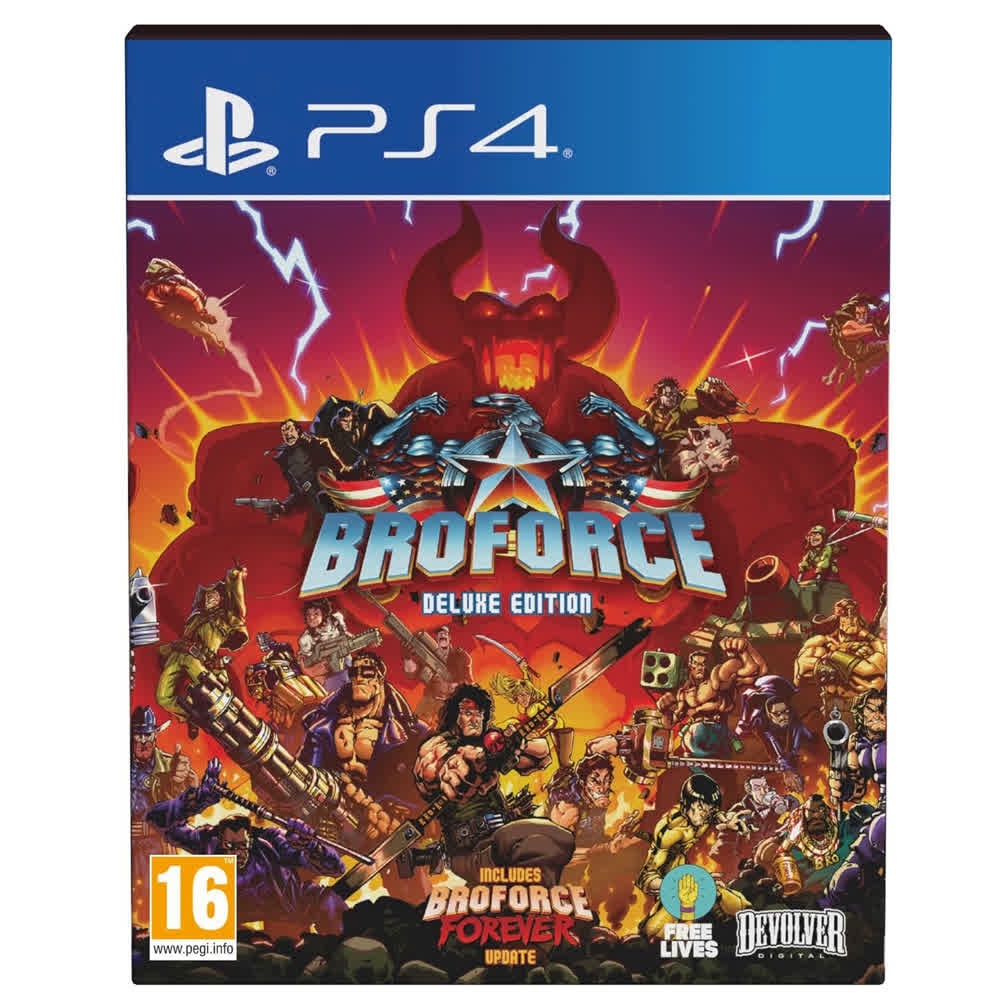 Broforce - Deluxe Edition [PS4, английская версия]