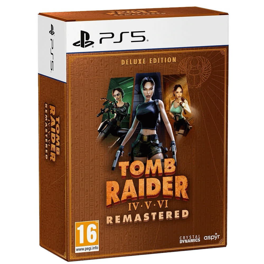 Tomb Raider IV-VI Remastered Starring Lara Croft - Deluxe Edition [PS5, русская версия]