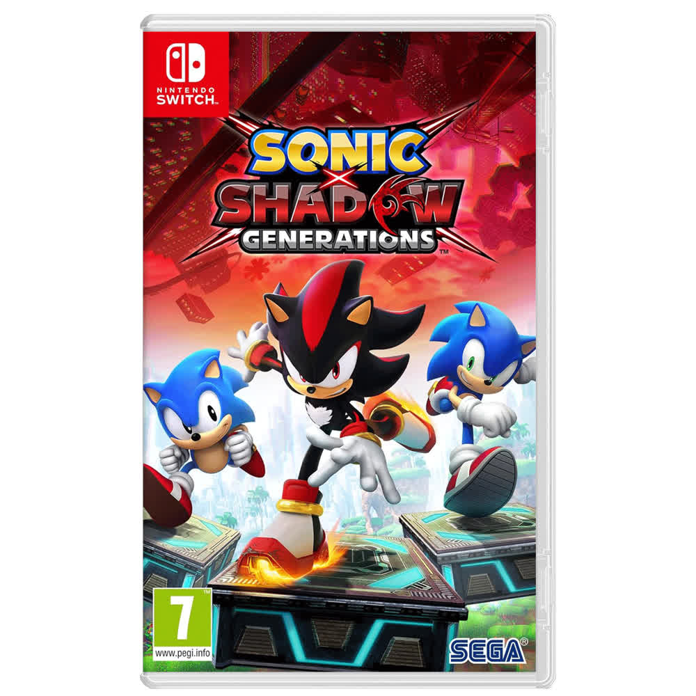 Sonic x Shadow Generations - Day one Edition [Nintendo Switch, русские субтитры]