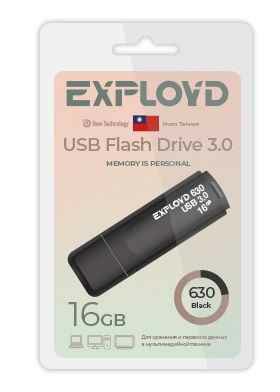 USB 3.0  16GB  Exployd  630  чёрный