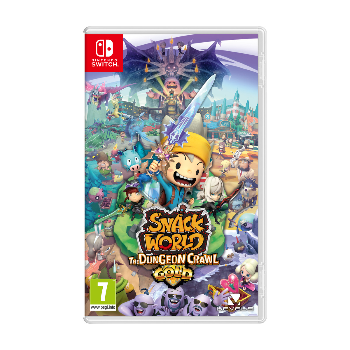 Snack World: The Dungeon Crawl Gold [Nintendo Switch, английская версия]