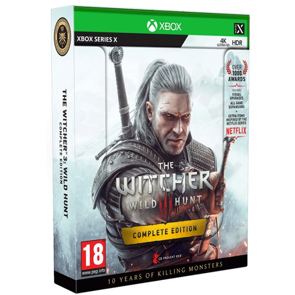 The Witcher 3: Wild Hunt – Complete Edit.: 10th Ann. incl Steelbook [Xbox Series X, русская версия]