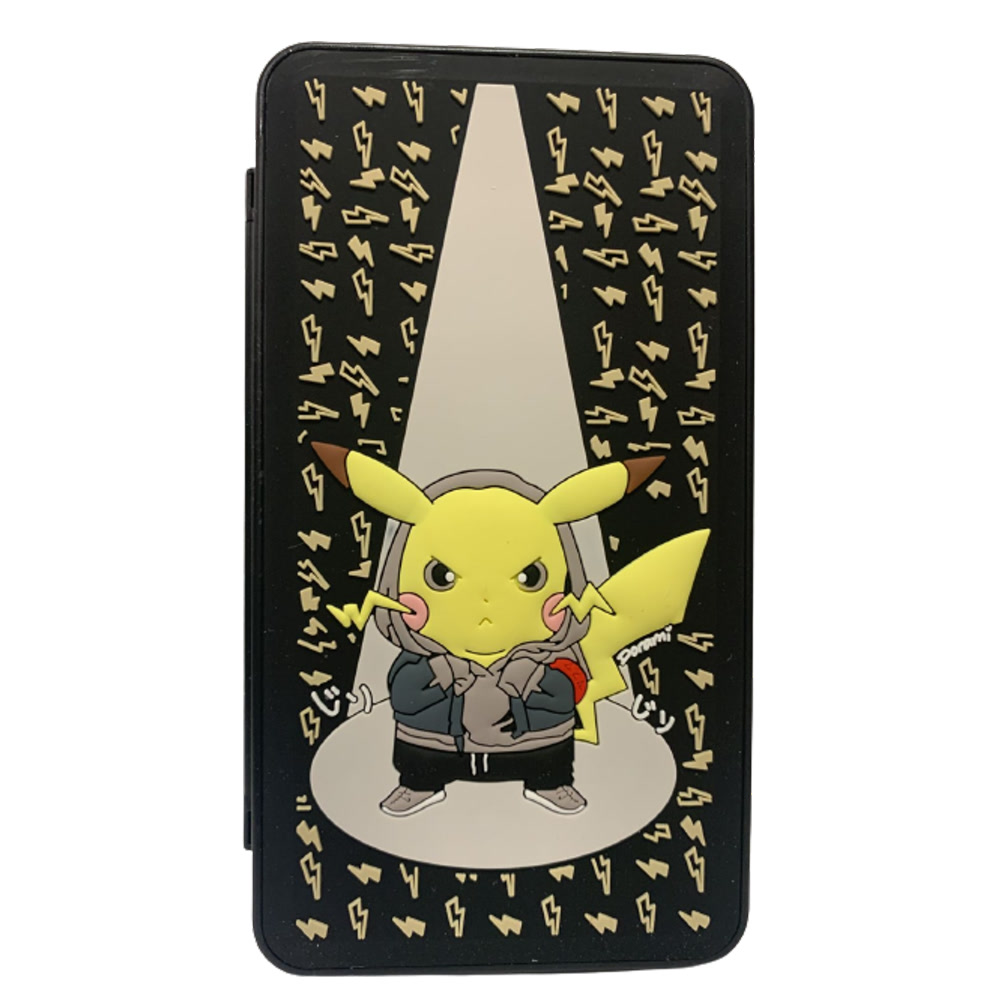 Кейс Nintendo Switch для хранения 24 картриджей Pikachu Black