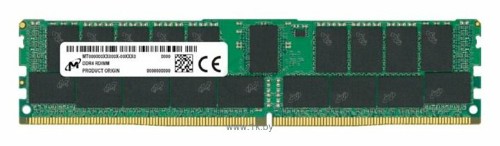 Память 32GB  Crucial, DDR4, DIMM-288, 2933 MHz, 21300 MB/s, CL19, 1.2 В