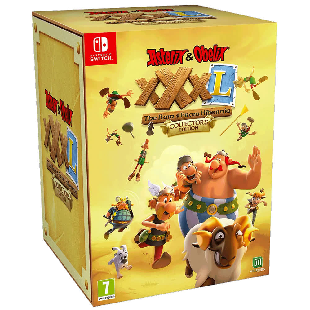 Asterix & Obelix XXXL: The Ram From Hibernia - Collector's Edit. [Nintendo Switch, русские субтитры]