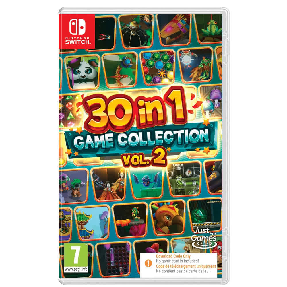 30 in 1 Game Collection Vol.2 (Code in a Box) [Nintendo Switch, английская версия]
