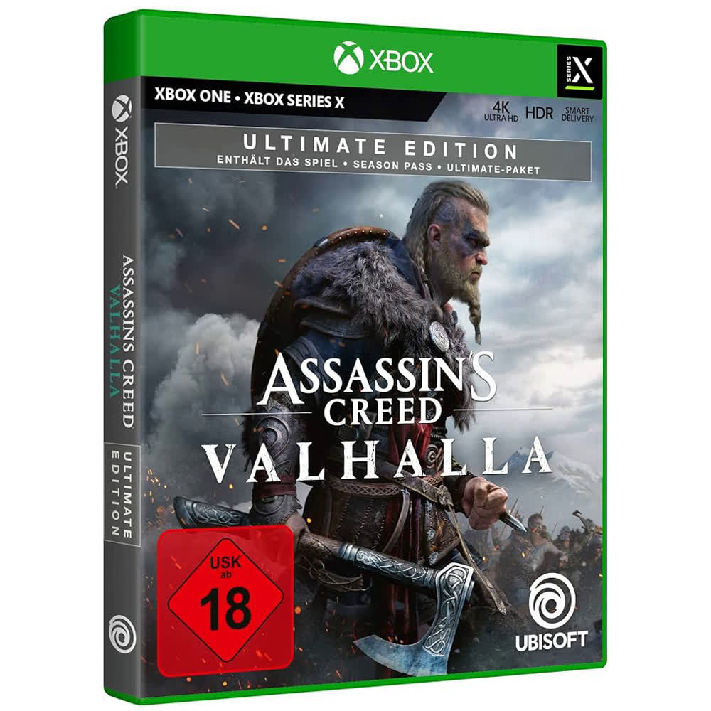 Assassin's Creed: Valhalla - Ultimate Edition  [Xbox Series X - Xbox One, английская версия]