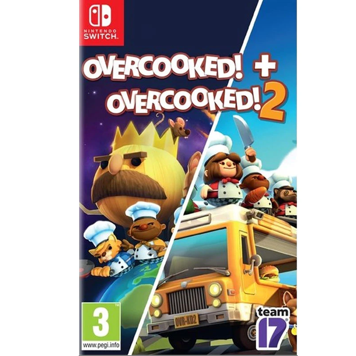 Overcooked & Overcooked 2 - Double Pack [Nintendo Switch, английская версия]