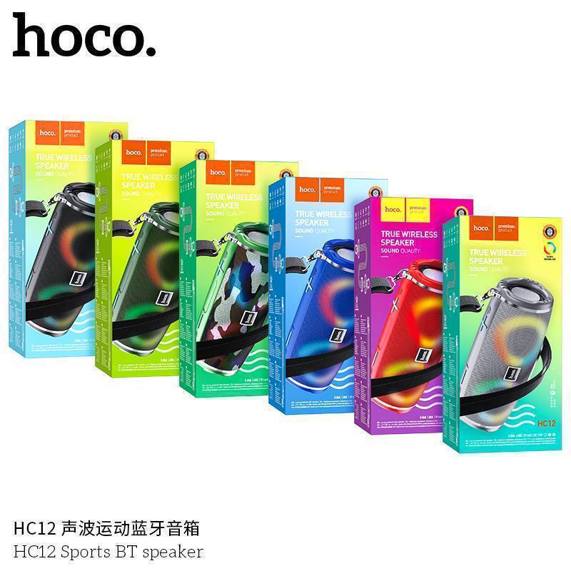 Колонка портативная HOCO HC12, Sports, Bluetooth, цвет: чёрный (1/30)