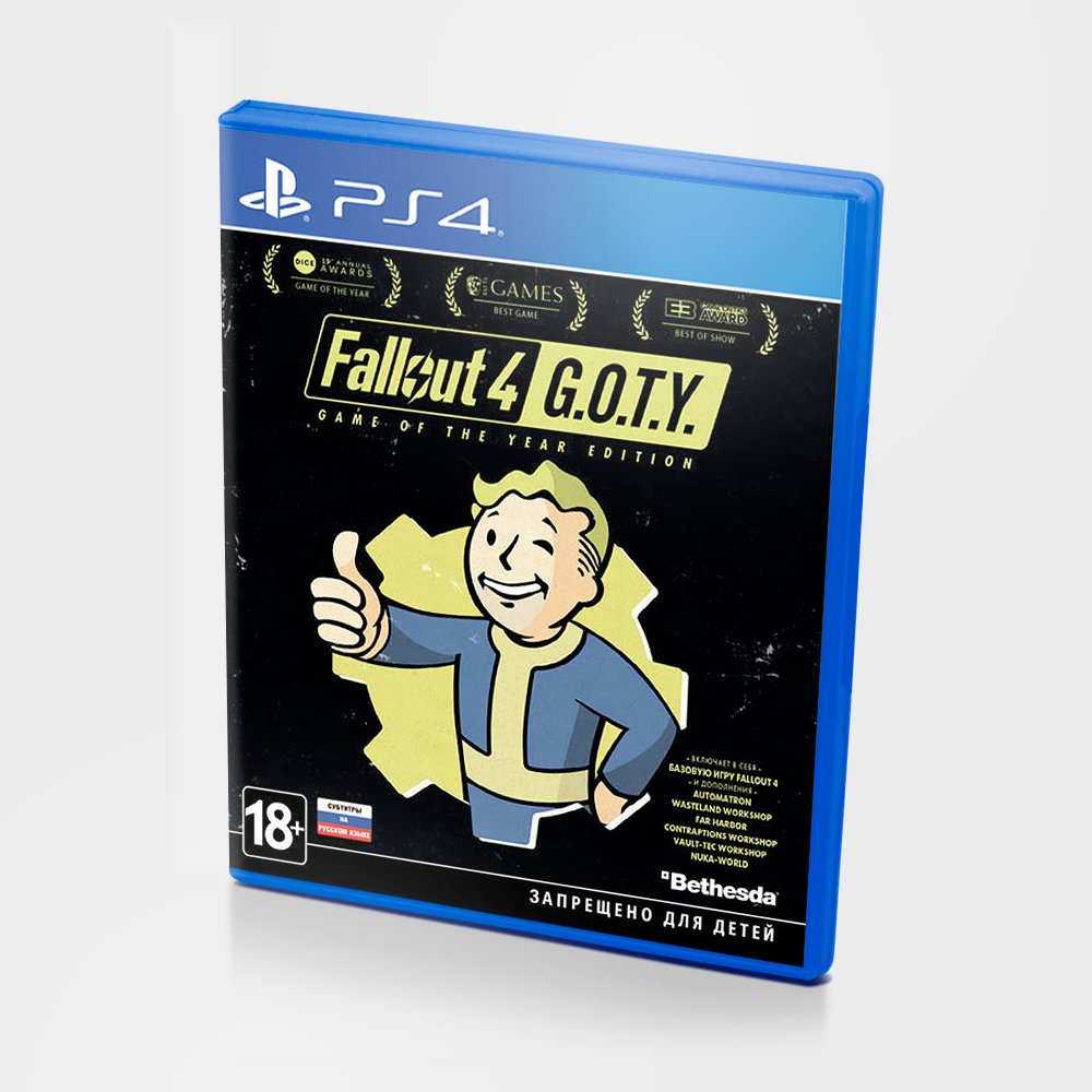 Fallout 4 - Game of the Year Edition [PS4, английская версия]