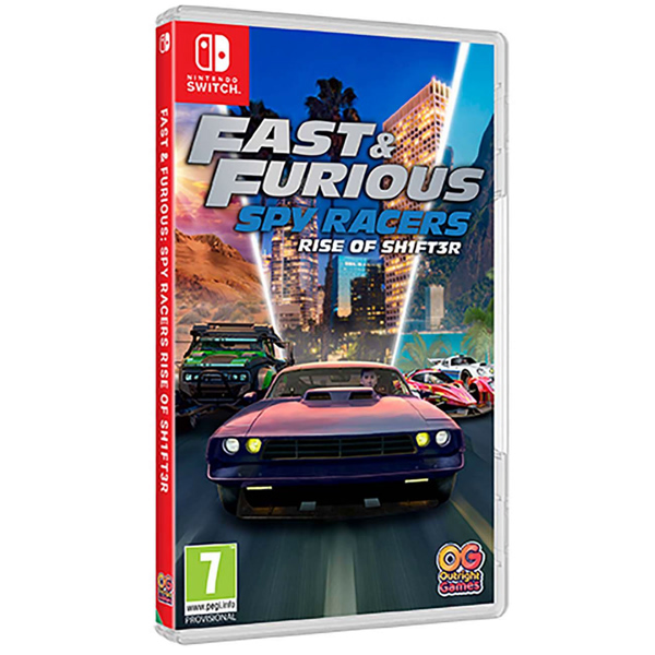Fast & Furious Spy Racers: Rise of SH1FT3R (R-2) [Nintendo Switch, русская версия]