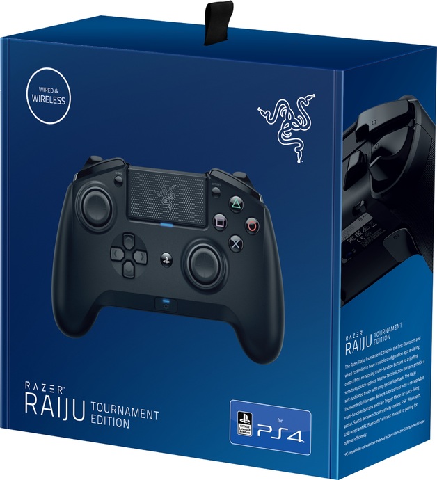 Джойстик PS4 Razer Raiju Tournament Edition