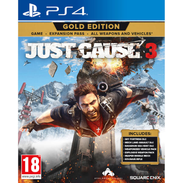 Just Cause 3 - Gold Edition [PS4, английская версия]