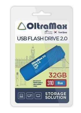 USB  32GB  OltraMax  310  синий