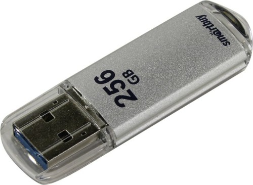 USB 3.0  256GB  Smart Buy  V-Cut  серебро