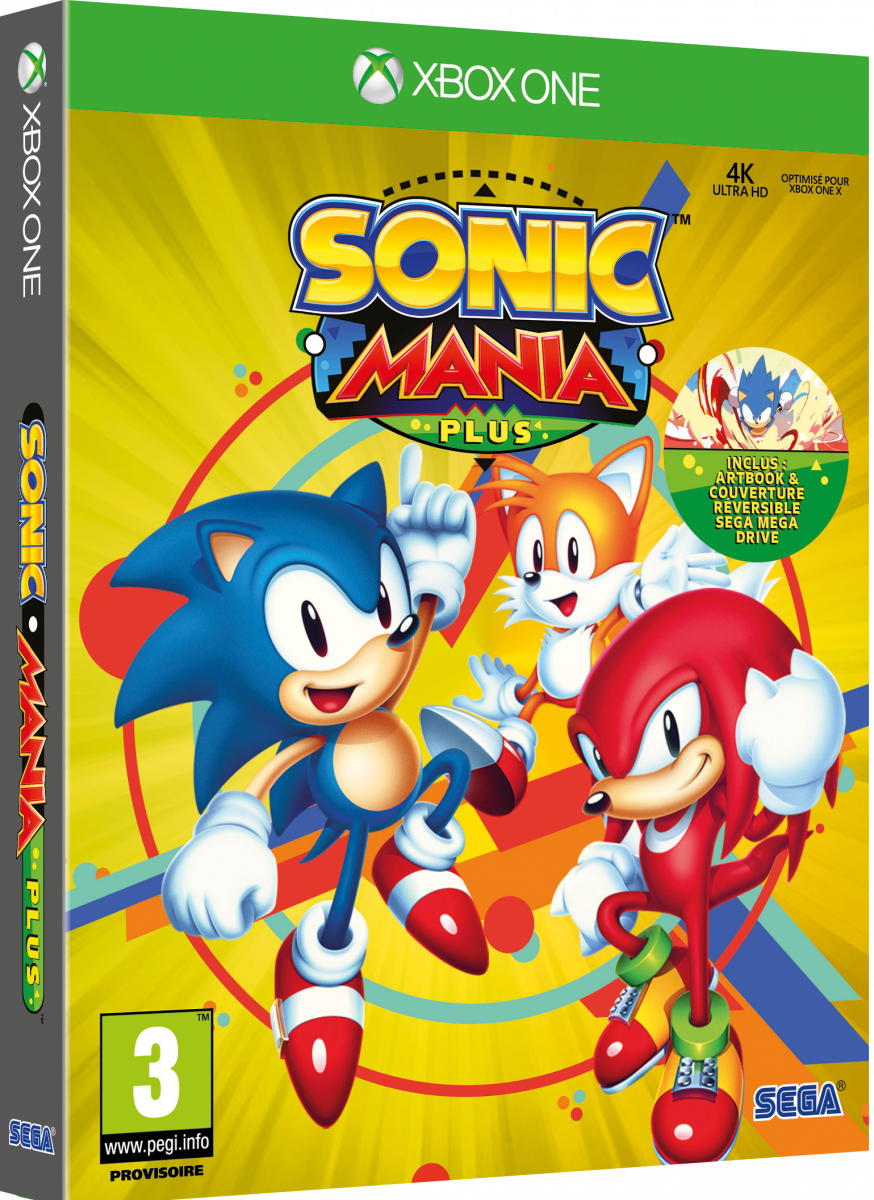 Sonic Mania Plus+артбук (R-2) [Xbox One, английская версия]