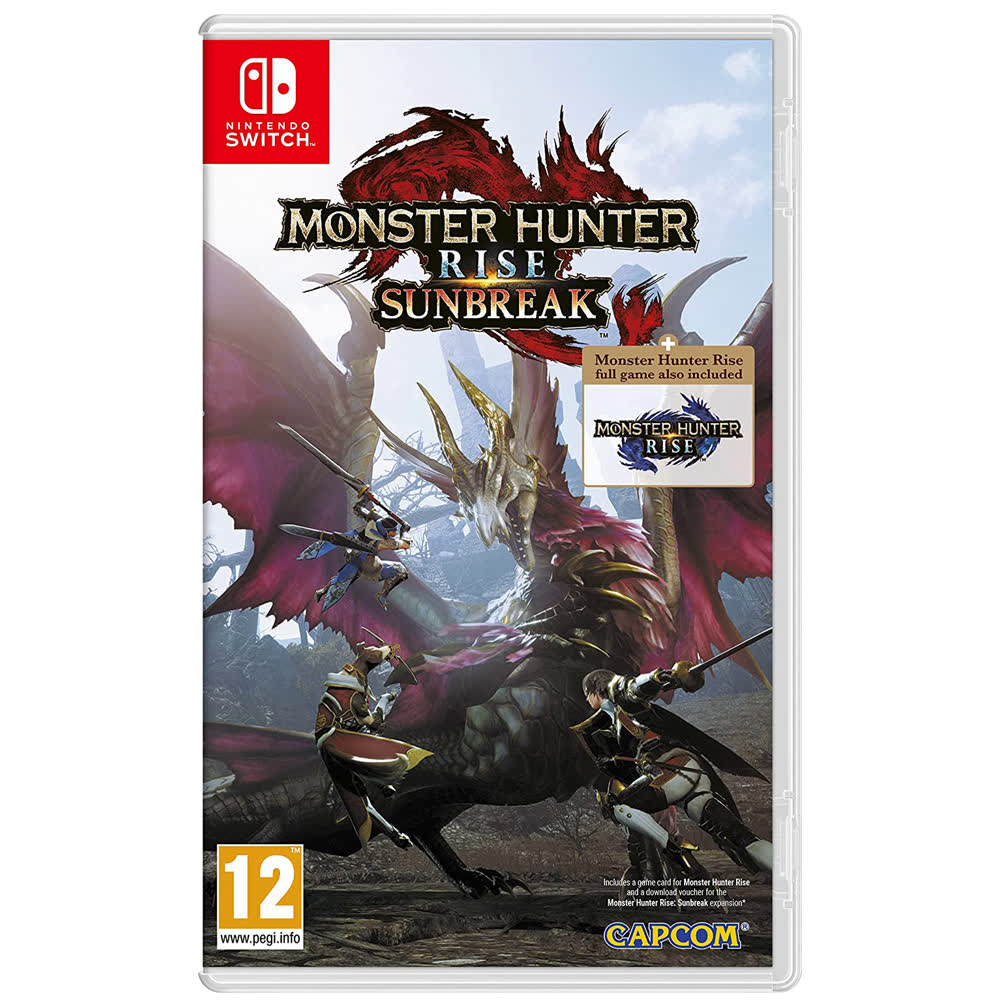 Monster Hunter Rise + Sunbreak [Nintendo Switch, русские субтитры]