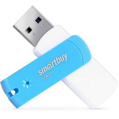 USB 3.0  128GB  Smart Buy  Diamond  синий