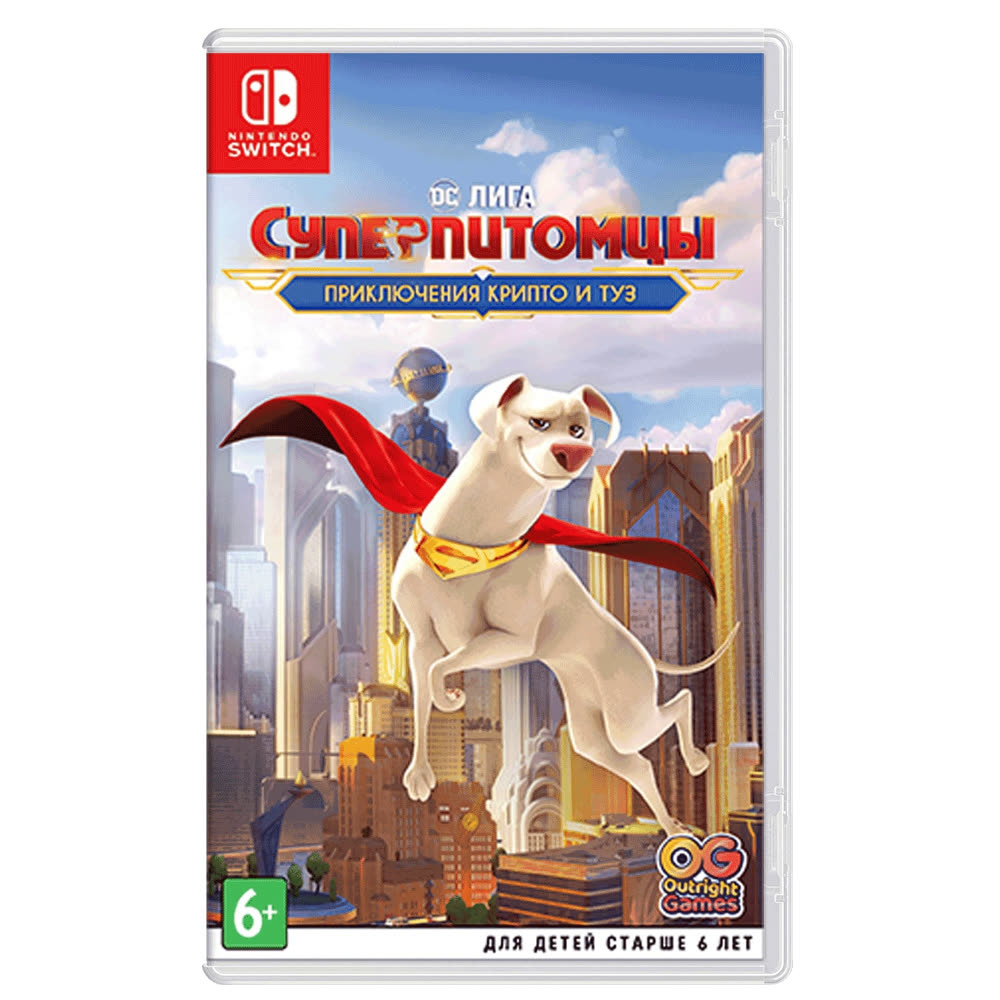 DC League of Super-Pets: The Adventures of Krypto and Ace [Nintendo Switch, русские субтитры]