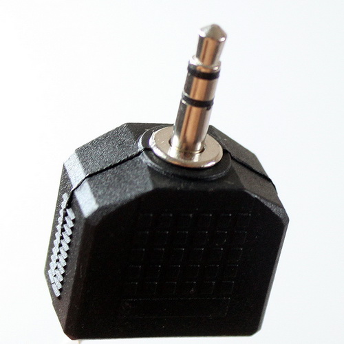 Переходник-разветвитель VCOM 3.5 Jack (M) - 2x3.5 Jack (F) (1/500)