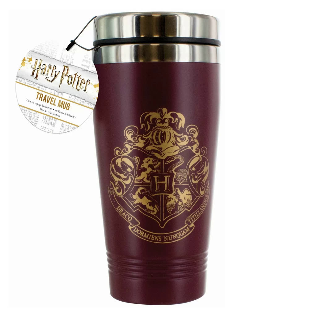 Термокружка Harry Potter - Hogwarts Metal Travel Mug, 450ml