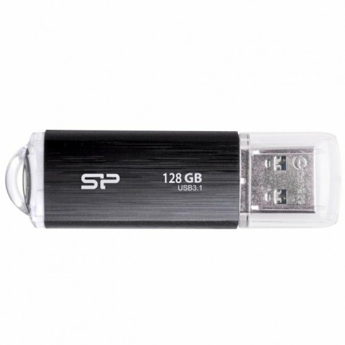 USB 3.0  128GB  Silicon Power  Blaze B02  чёрный