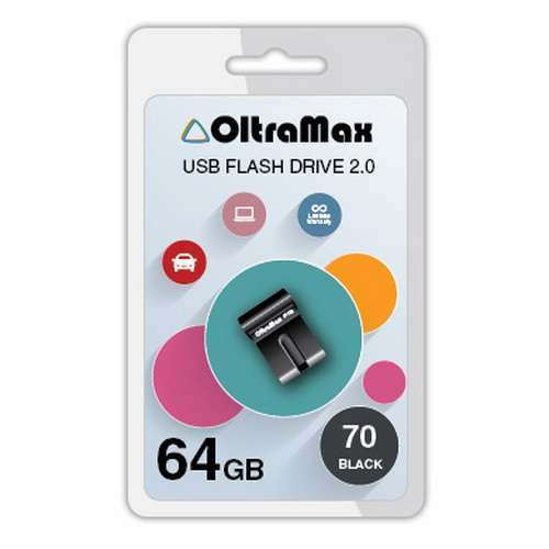 USB  64GB  OltraMax   70  чёрный