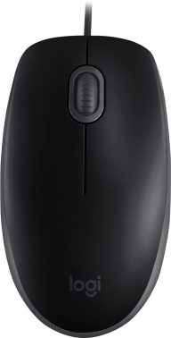 Мышь проводная LOGITECH M100 (1000dpi) USB1.1 (2but) Black [910-005502] (1/20)