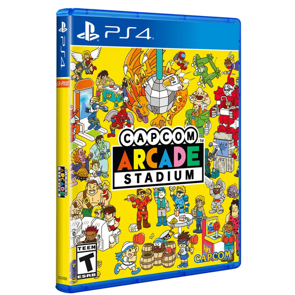 Capcom Arcade Stadium Vol. 1 - Cover A Standard (Limited Run) [PS4, русские субтитры]
