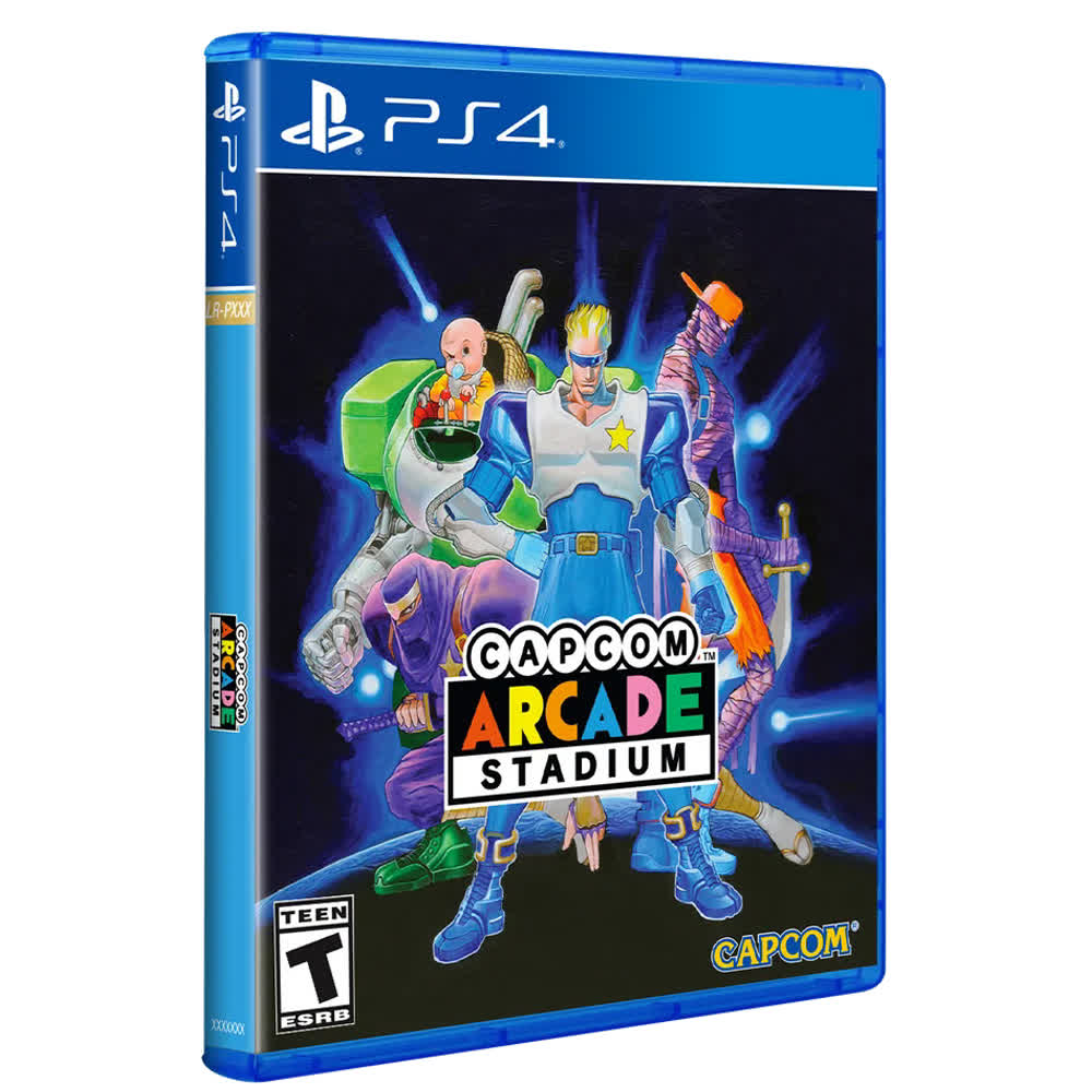 Capcom Arcade Stadium Vol. 1 - Cover C Captain Commando (Limited Run) [PS4, русские субтитры]