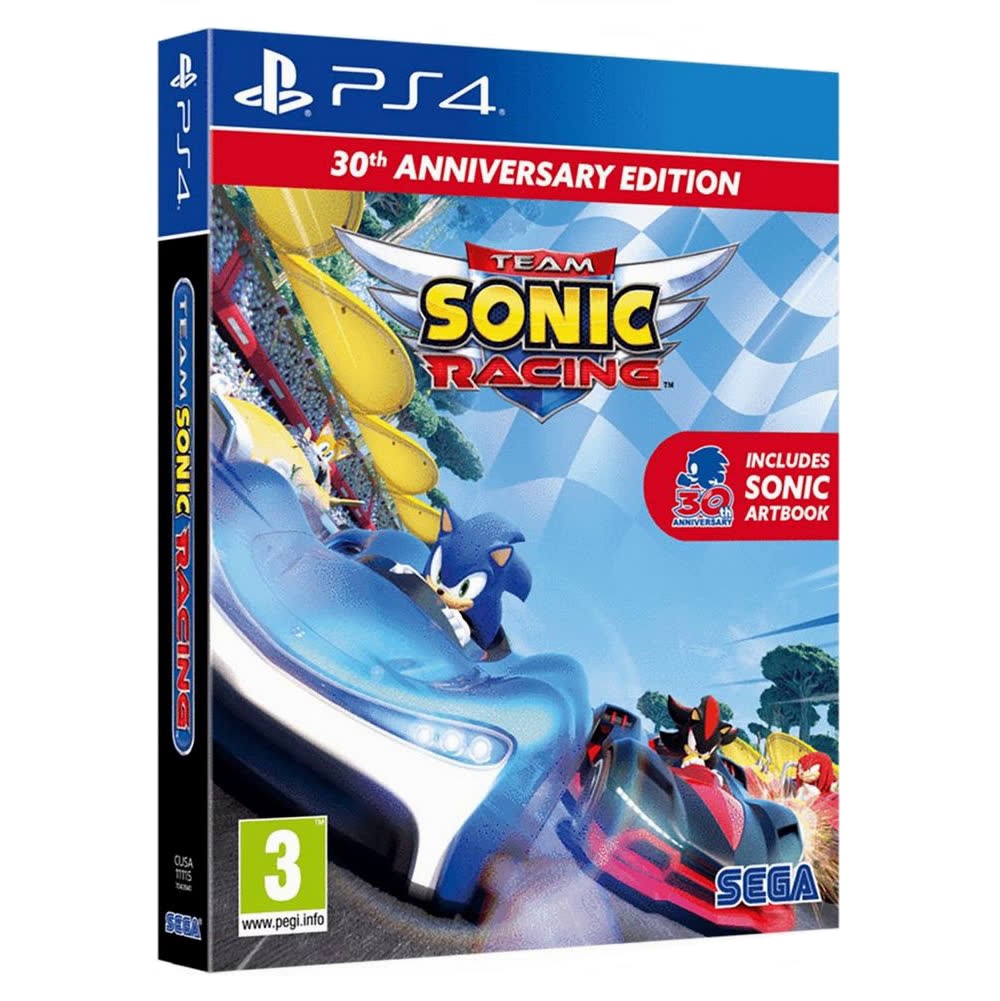 Team Sonic Racing - 30th Anniversary Edition [PS4, русские субтитры]