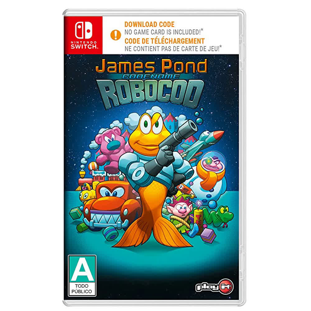 James Pond Codename Robocod (Code in a Box) [Nintendo Switch, английская версия]