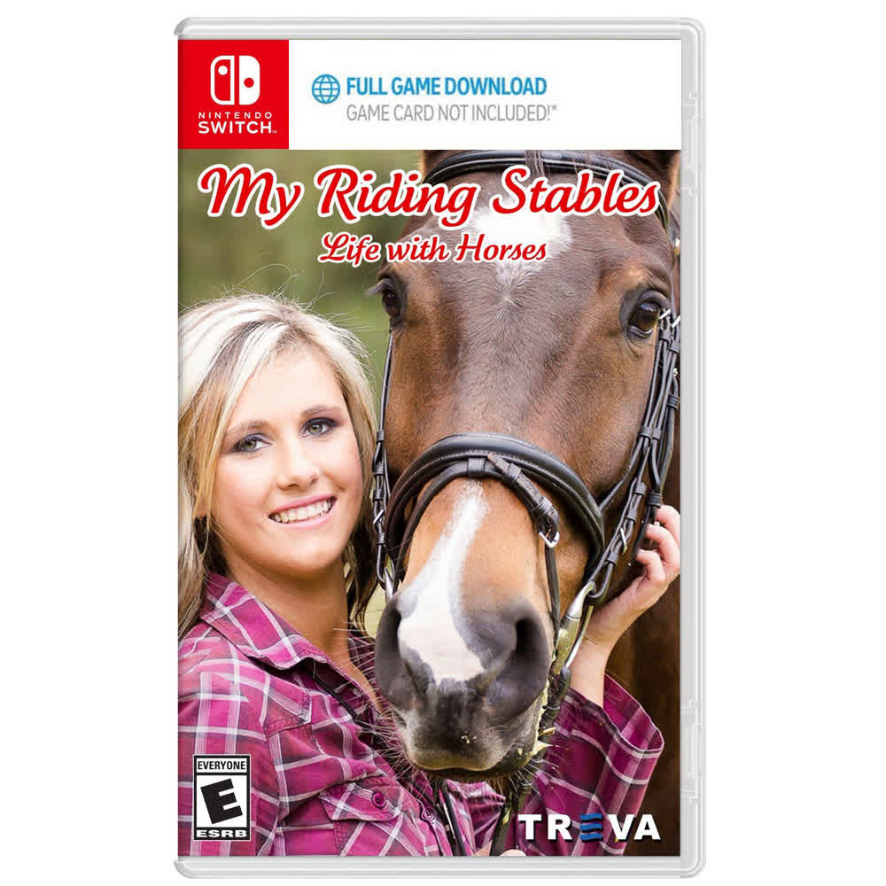 My Riding Stables: Life With Horses (Code in a Box) [Nintendo Switch, английская версия]