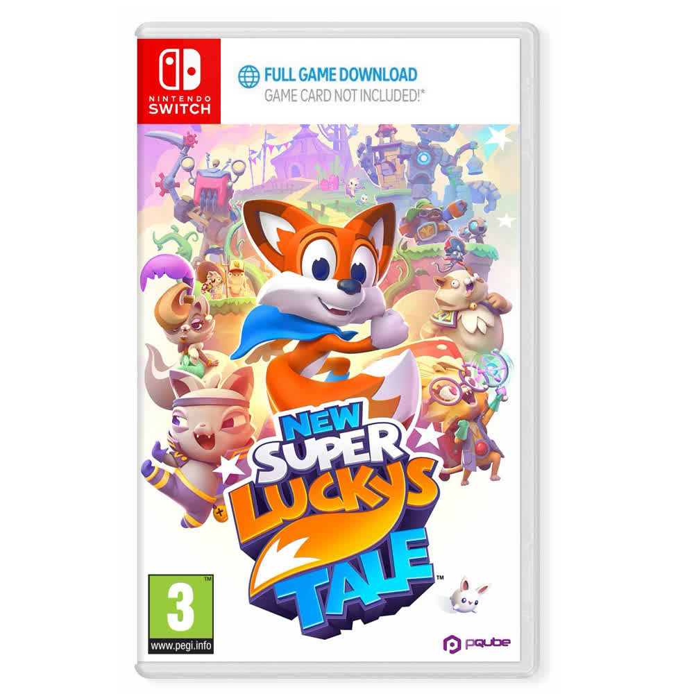 New Super Lucky's Tale (Code in a Box) [Nintendo Switch, английская версия]