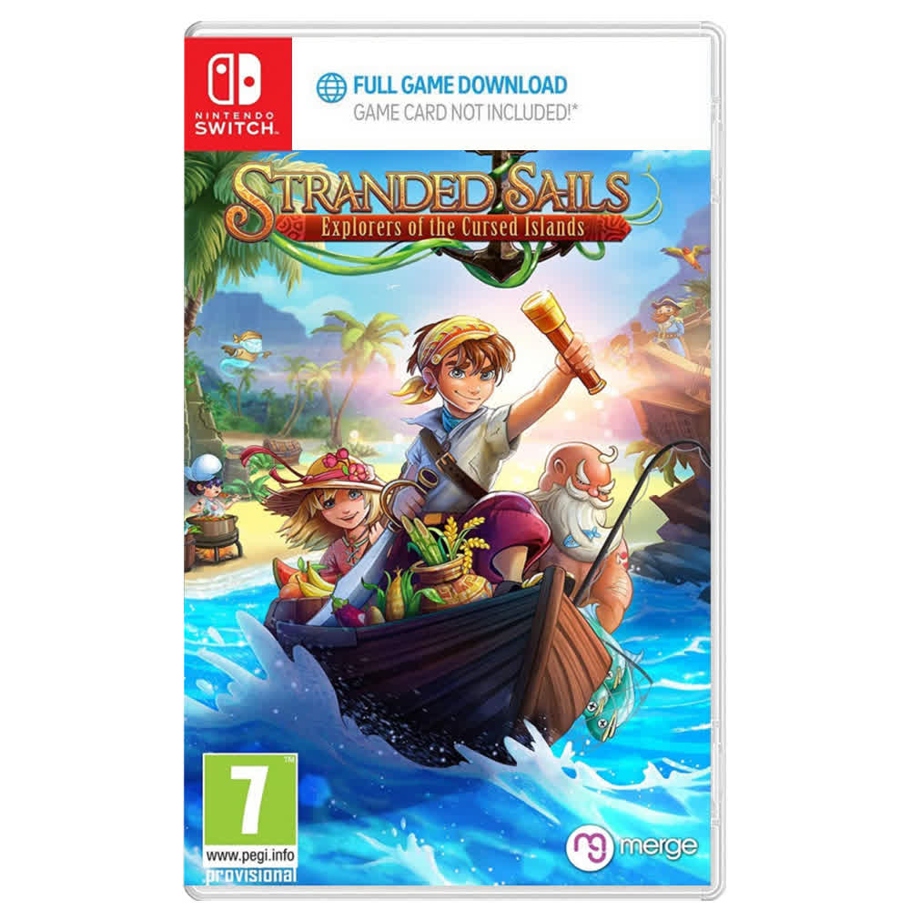 Stranded Sails: Explorers of the Cursed Islands (Code in a Box) [Nintendo Switch, русская версия]