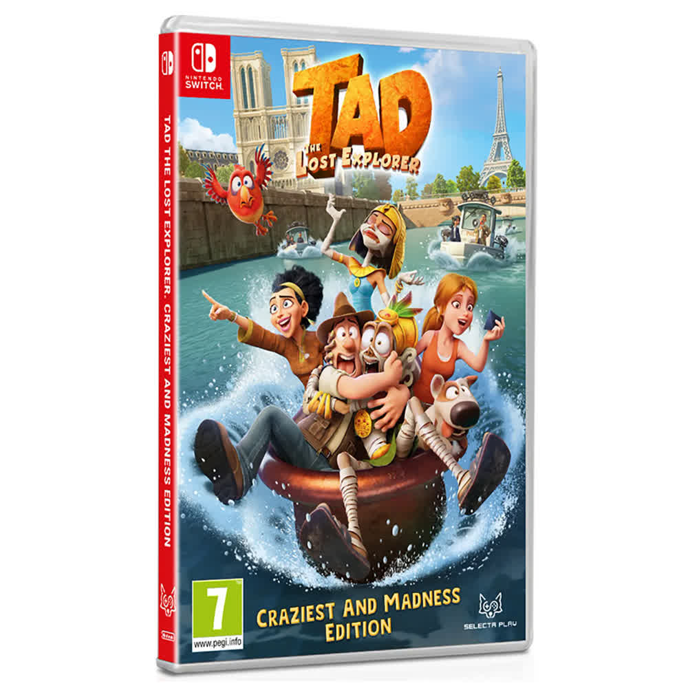 Tad the Lost Explorer - Craziest and Madness Edition [Nintendo Switch, английская версия]