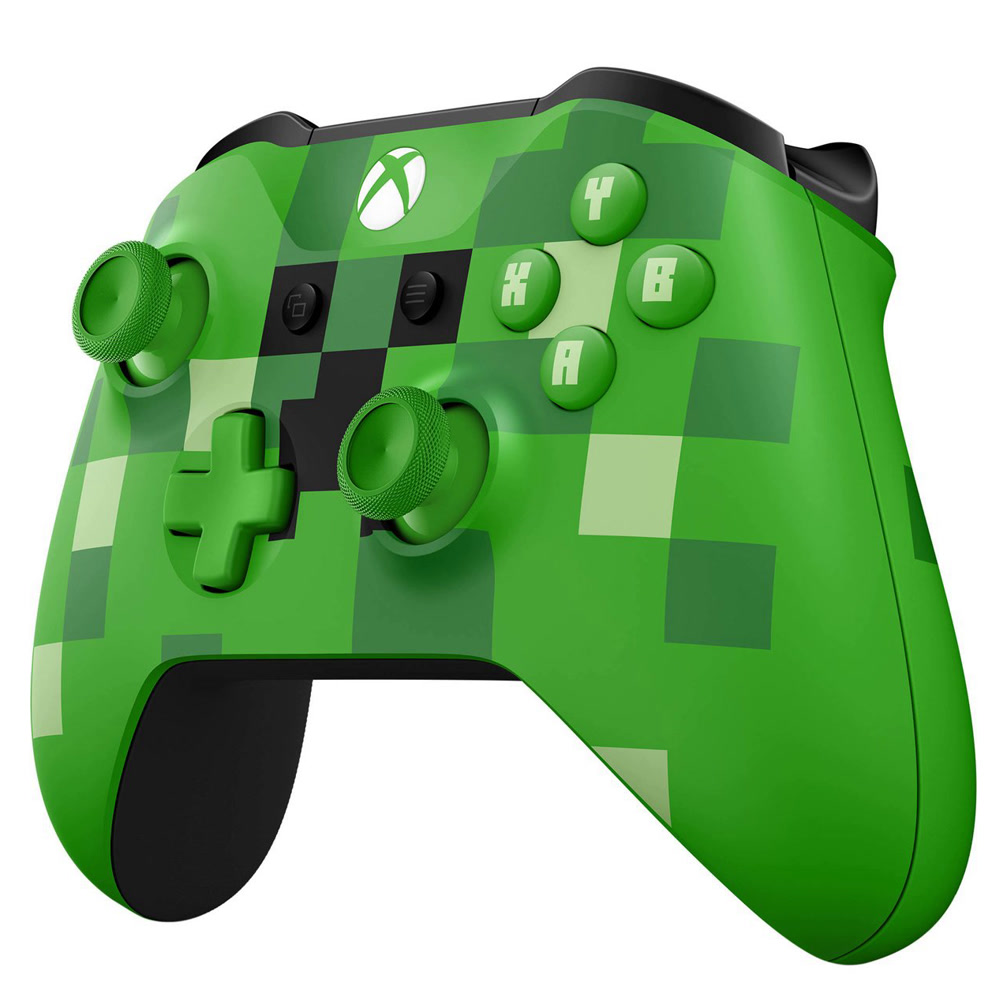 Джойстик Xbox One S/X Controller Wireless Minecraft Creeper (OEM в пакете)