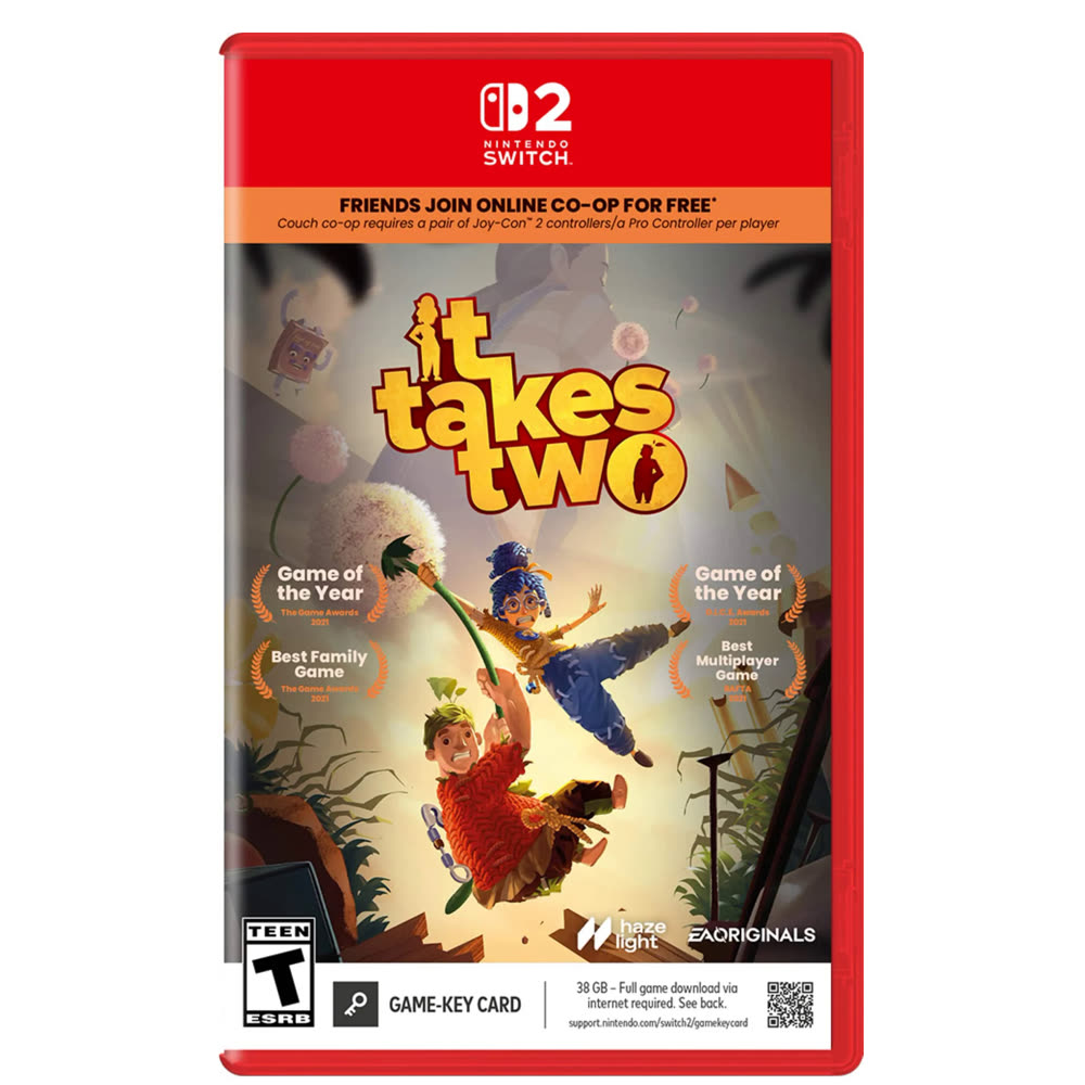 It Takes Two (Game-Key Card)  [Switch 2, русские субтитры]