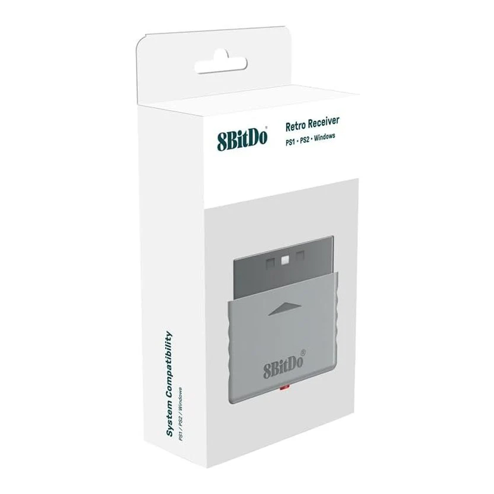 Адаптер для беспроводных геймпадов (PS4, PS5, Xbox, Switch) 8BitDo для PS1 / PS2 / Windows 10/11