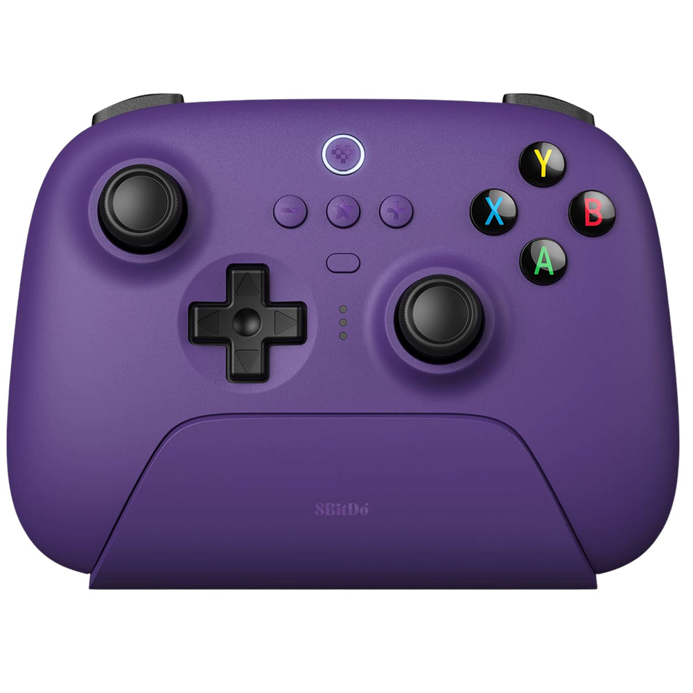 Геймпад беспроводной 8BitDo Ultimate 2.4G с док-станцией (PC, Android) – фиолетовый