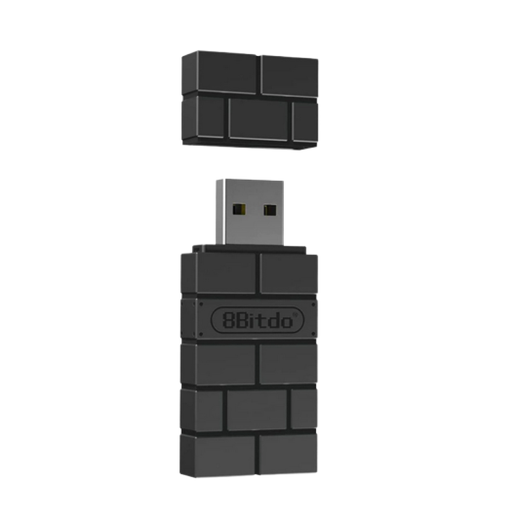 Адаптер для беспроводных геймпадов (Xbox, PS5, PS4) 8BitDo для Nintendo Switch и PC – черный