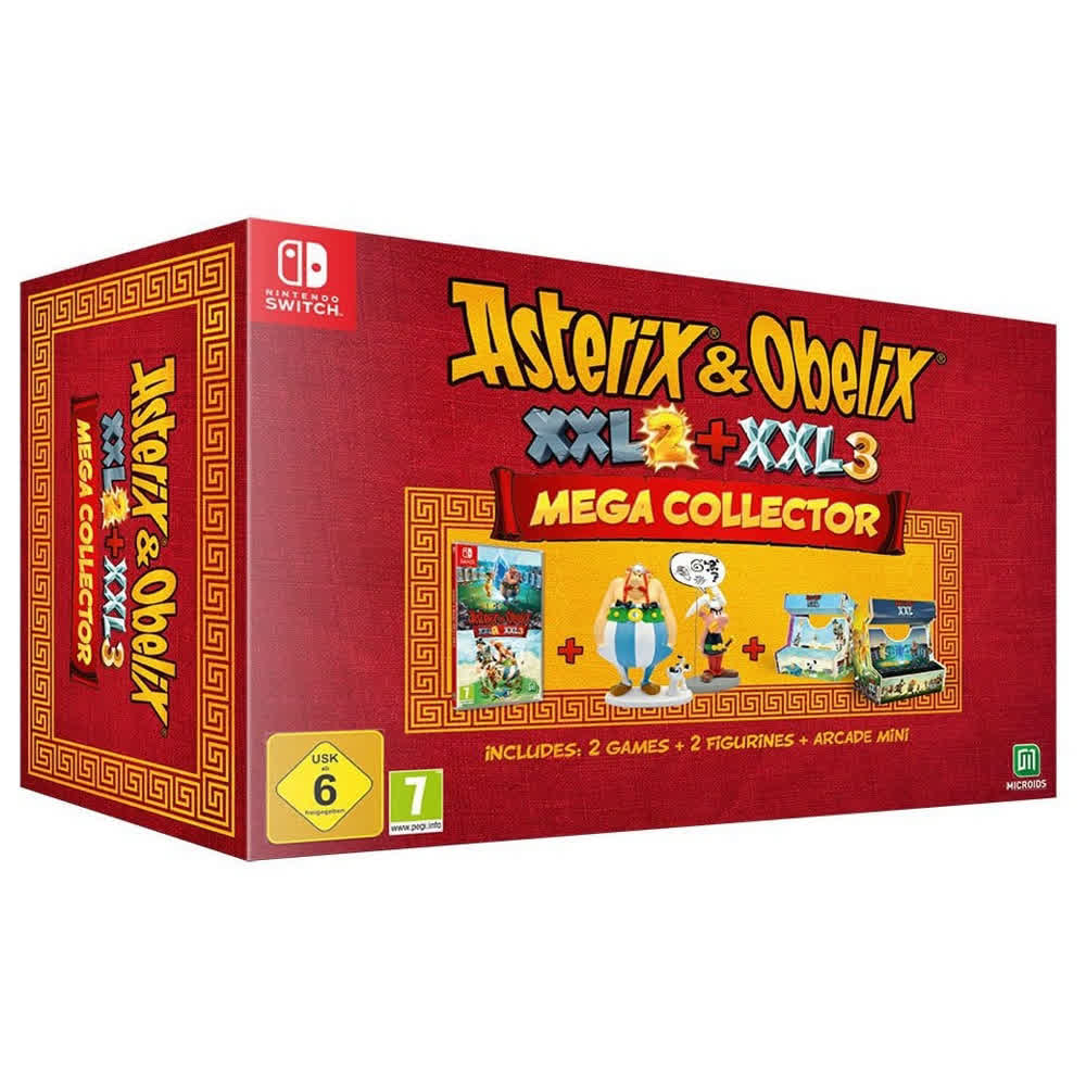 Asterix & Obelix XXL2 + XXL3 - Mega Collector's Edition [Nintendo Switch, русские субтитры]