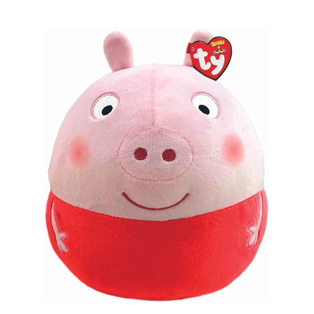 Мягкая игрушка Ty - SquishaBoo Peppa Pig (25 см)