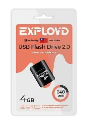 USB  4GB  Exployd  640  чёрный