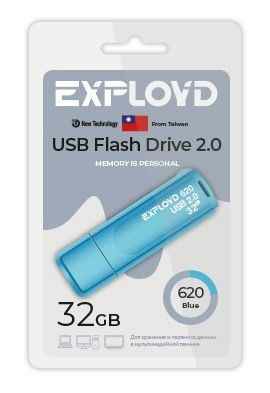 USB  32GB  Exployd  620  синий