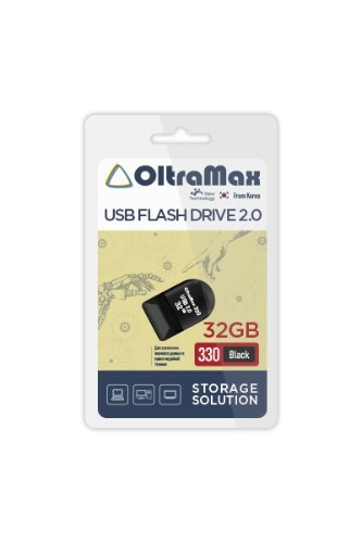 USB  32GB  OltraMax  330  чёрный
