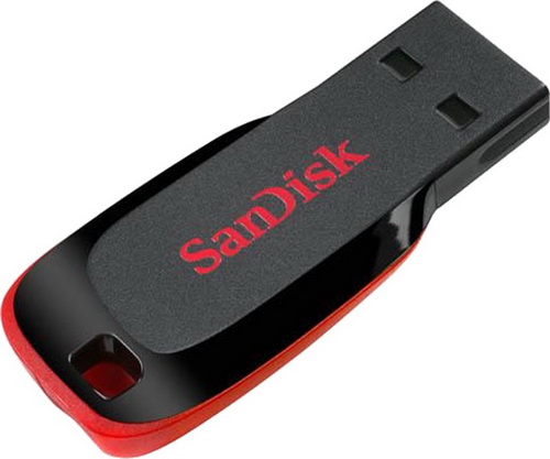 USB  128GB  SanDisk  CZ50  Cruzer Blade  чёрный