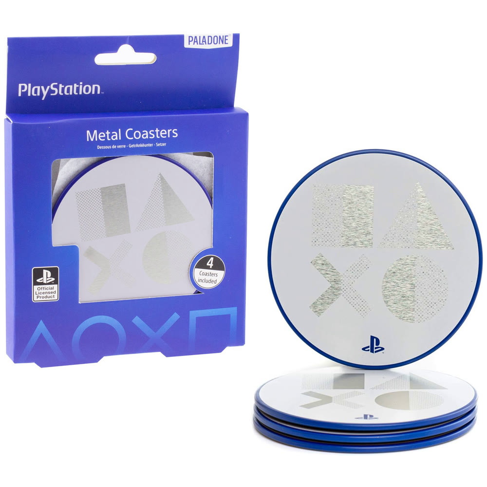 Подставки под напитки металлические Paladone PlayStation: PS5 