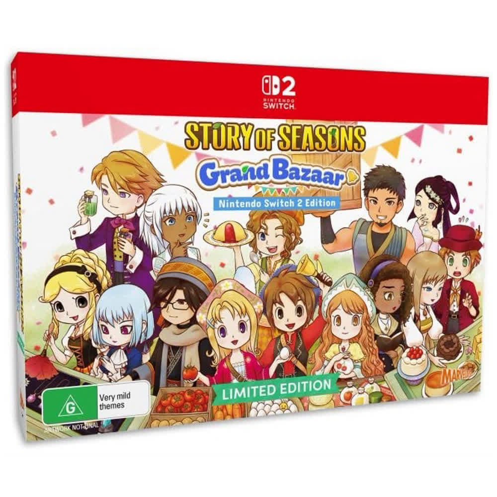 Story of Seasons: Grand Bazaar - Limited Edition [Switch 2, английская версия] 