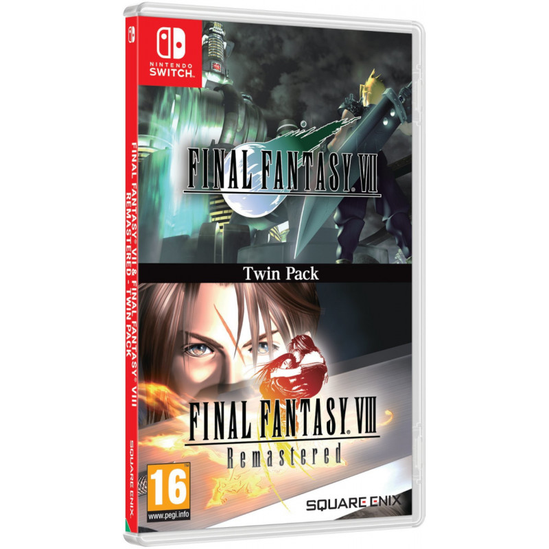 Final Fantasy VII & Final Fantasy VIII Remastered [Nintendo Switch, английская версия]